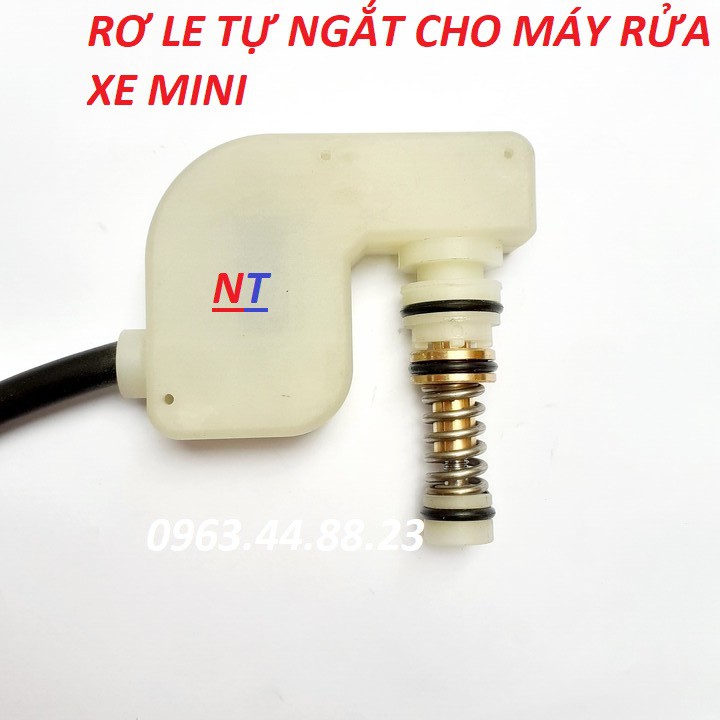 Rơ le tự ngắt máy rửa xe ô tô xe máy mini -LOẠI CONG