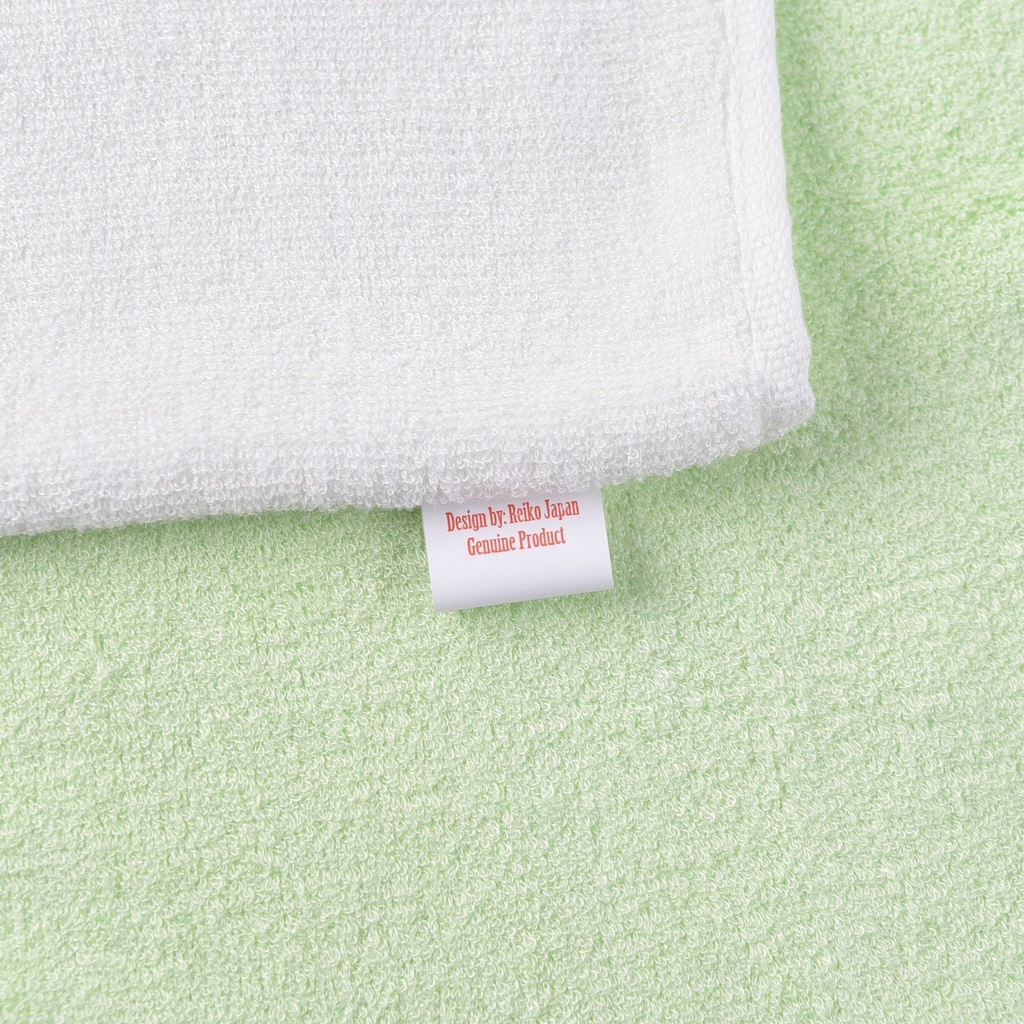 Set 6 khăn mặt sợi tre Organic siêu mềm mịn 25x25