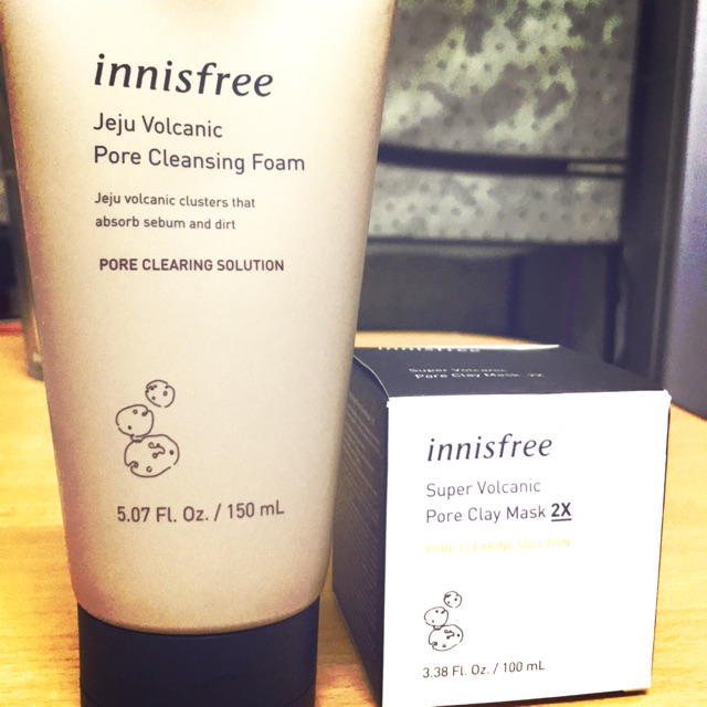 Combo sữa rửa mặt + mặt nạ innisfree