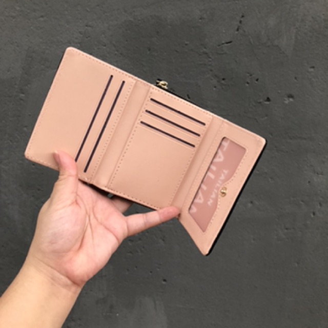 Ví talian gấp 3 kéo mini