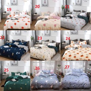 Drap cotton poly hàng nhập sét 5 món
