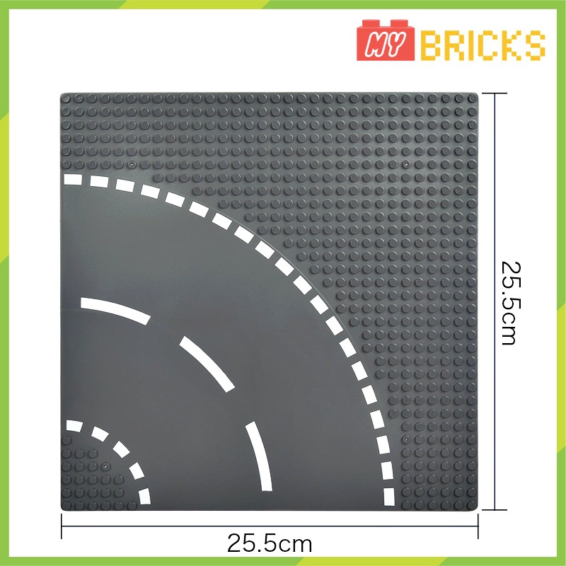 Tấm nền đường giao thông base kích thước 25.5x25.5cm – MR7052