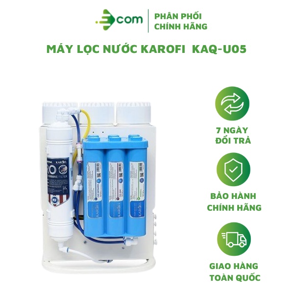 Máy lọc nước Karofi KAQ-U05 chính hãng - bảo hành 24 tháng