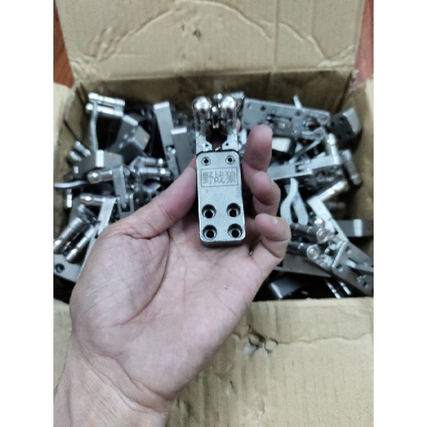 Cò ná cao su, cò bộ super, cò làm bằng thép không rỉ sáng bóng, dùng chế bộ super