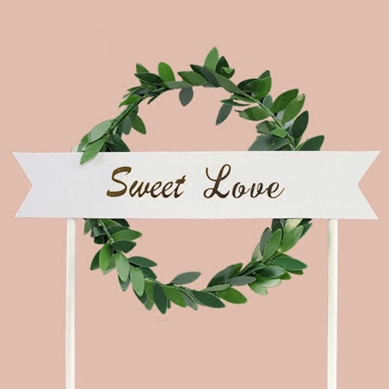 Que Cắm Trang Trí Bánh Kem Chữ Happy Birthday / Đám Cưới / Sinh Nhật Độc Đáo