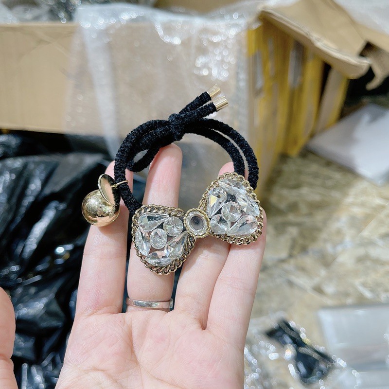 Dây buộc tóc nơ đa’ xinh ( cao câp)