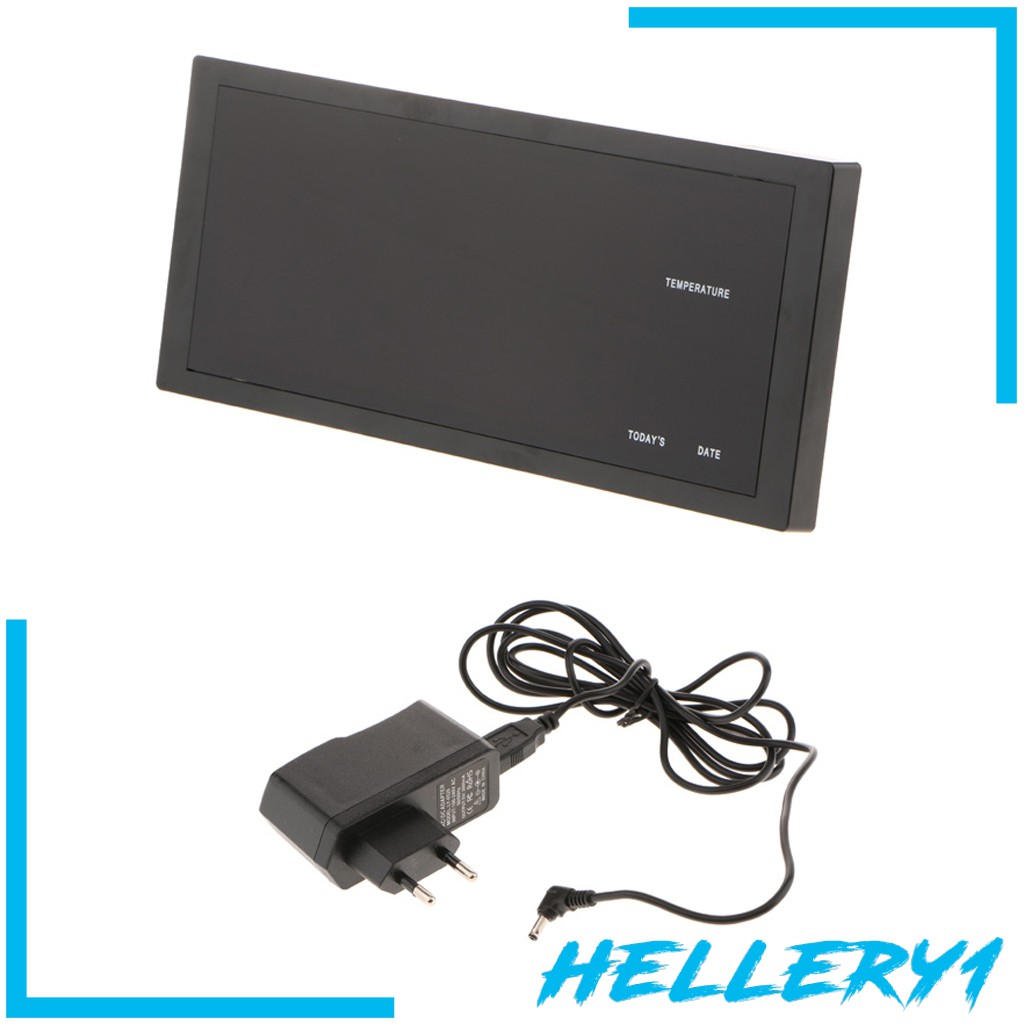 [Hellery1] Đồng Hồ LED Điện Tử Treo Tường Kỹ Thuật Số Cỡ Lớn Có Thể Gấp Lại