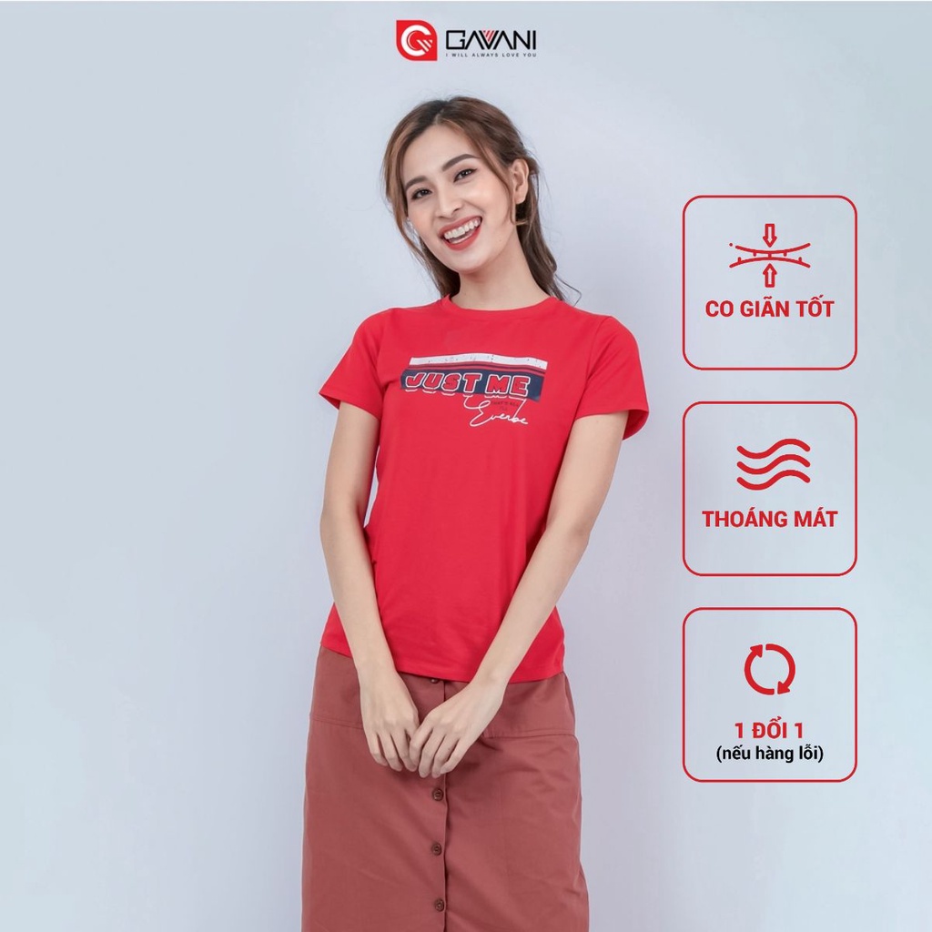 Áo Thun Nữ Gavani_JUST ME