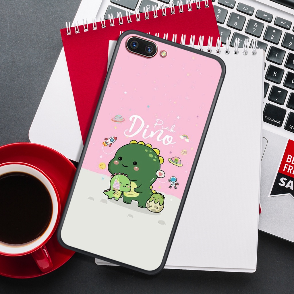 [HOT]ỐP OPPO A3S - A1K - A5 - A71 - A83, IN HÌNH KHỦNG LONG CHIBI SIÊU DỄ THƯƠNG.