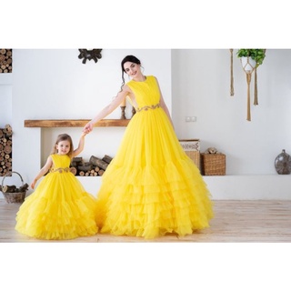 Set đầm theo yêu cầu mẹ và bé