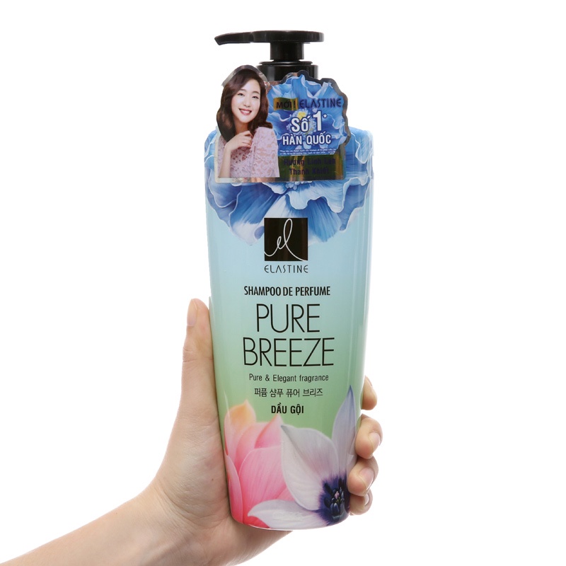 Dầu Gội Elastine Hương Nước Hoa Shampoo De Perfume 600ml