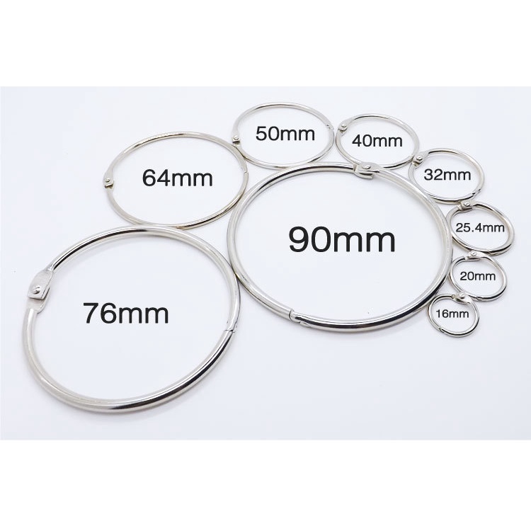 Khoen Tròn, móc còng Flashcard - Đóng Gáy Sách - Album - Nhật Kí