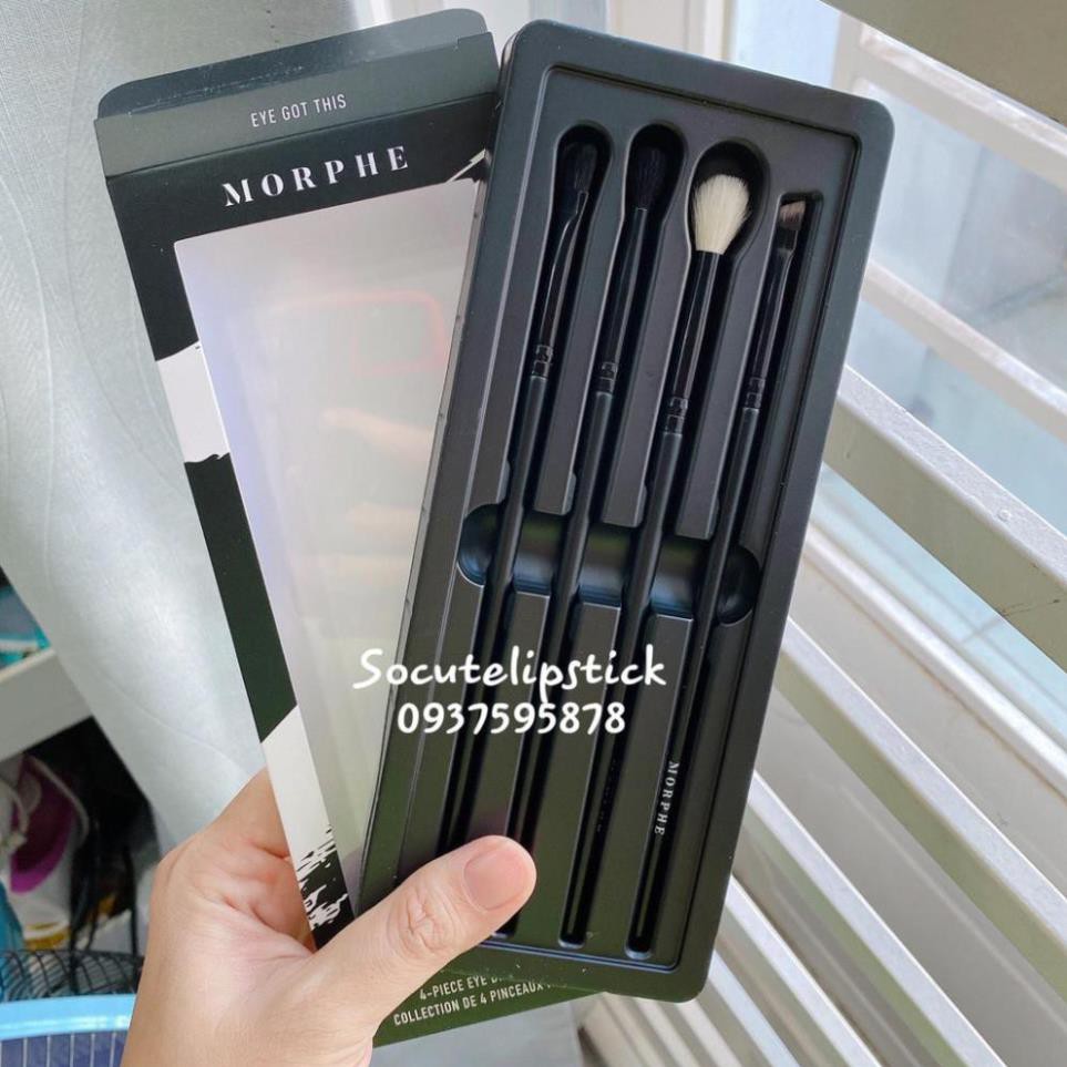 Bộ 4 cọ trang điểm Bellapierre Brush Set