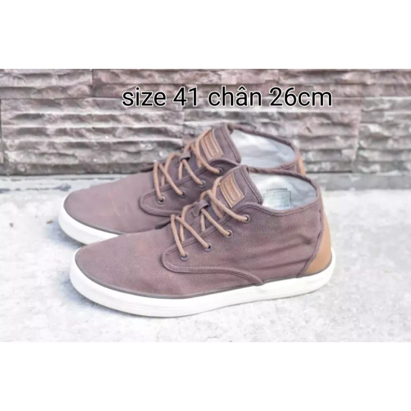 Giày converse chính hãng 2hand cổ cao giá rẻ