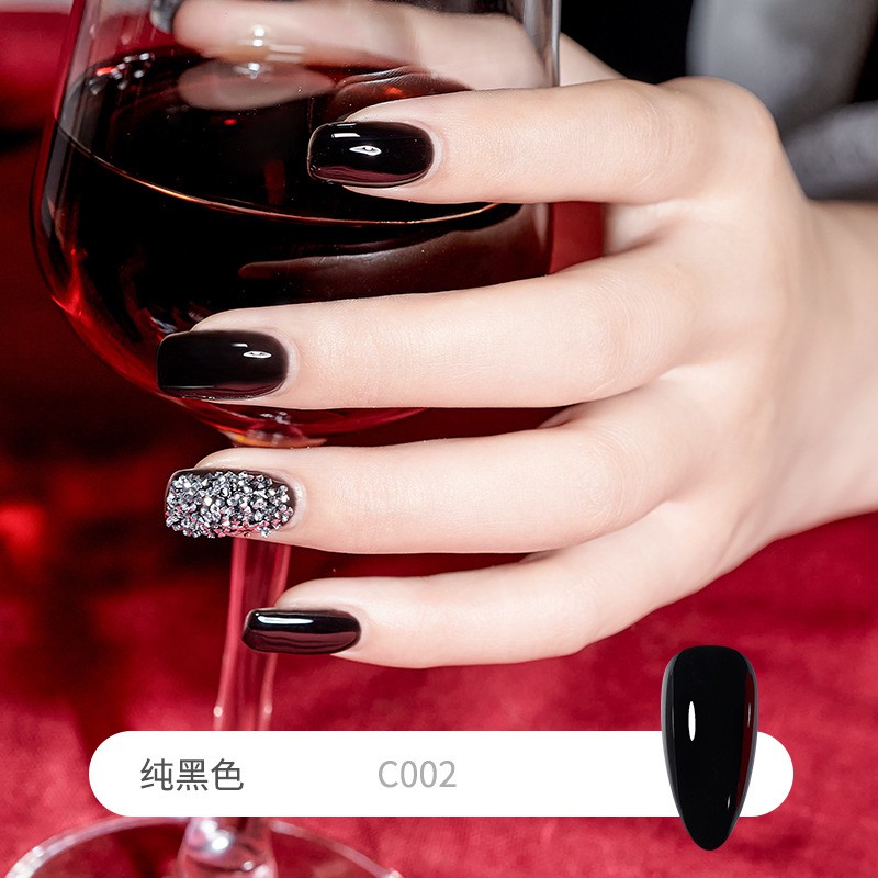 Sơn Gel As chai 15ml trắng đen chăm sóc trang trí móng làm nail mi shop hoangnam nail
