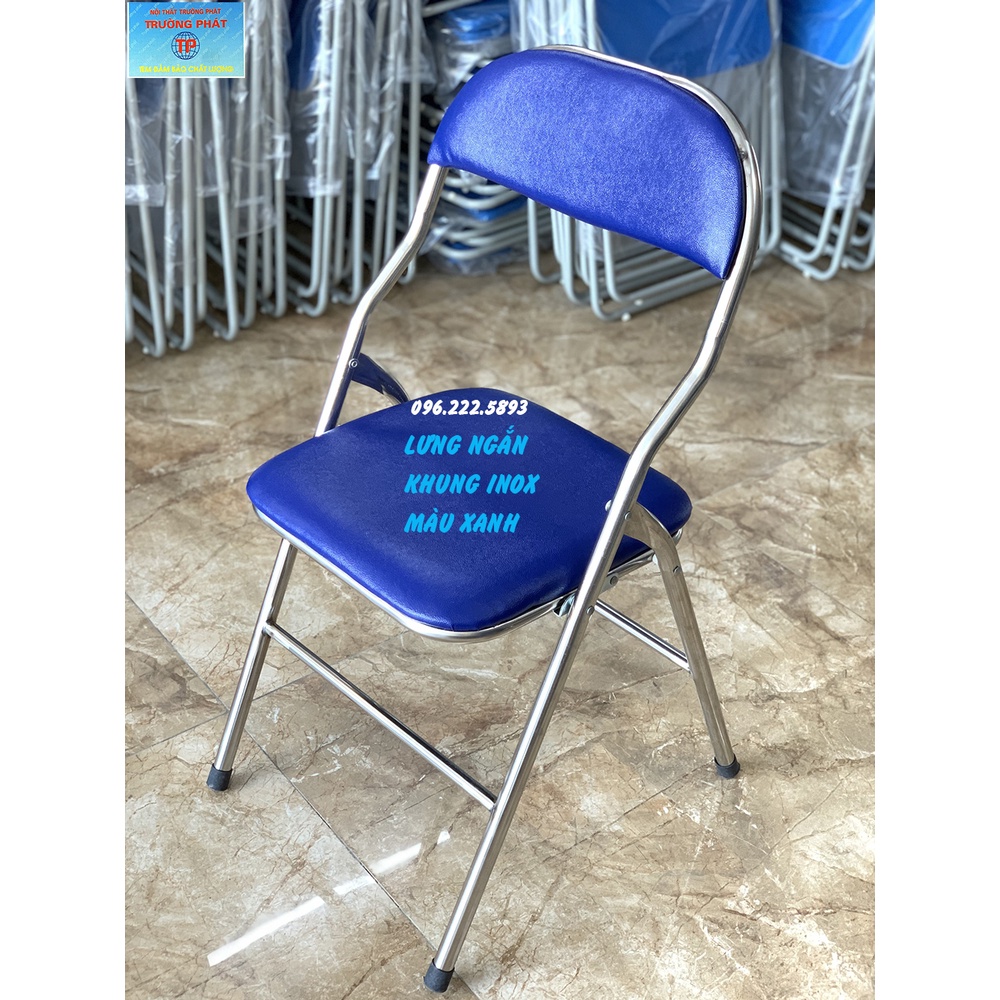 Ghế gấp văn phòng Trường Phát, đệm tựa lưng ngồi êm ái, ghế xếp gọn đa tiện ích