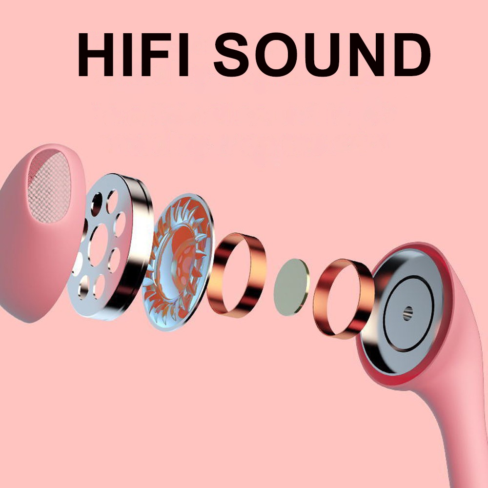 Tai nghe nhét tai EVEBOT âm thanh hifi có dây tùy chọn màu sắc giắc cắm 3.5mm thích hợp cho laptop/ PC/ iPad/ iPhone