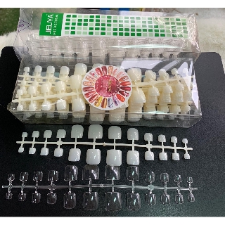 Móng Chân Jieliya Móng Úp Chuẩn Phom, Dáng Đẹp Mẫu Mới - 1 Hộp 600 móng