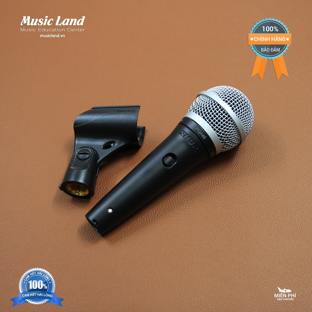 Micro Hát Shure PGA-48 – Chính Hãng