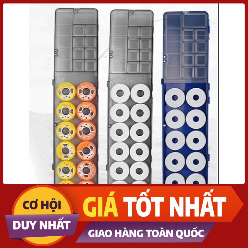 Hộp Đựng Phao_Bộ Trục Thẻo Câu Đài Silicon Dài 55cm -