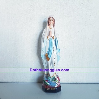 Tượng đức mẹ lộ đức cao 15cm