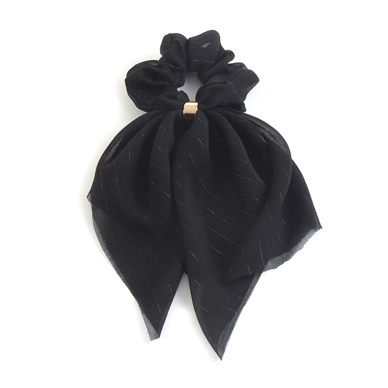 Dây Cột Tóc 2 Lớp Bằng Vải Mềm Thắt Nơ Thời Trang Giáng Sinh Dành Cho Bạn Nữ