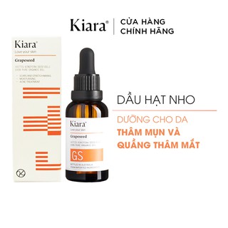 Tinh Dầu Hạt Nho Kiara Grapeseed Oil 30ml