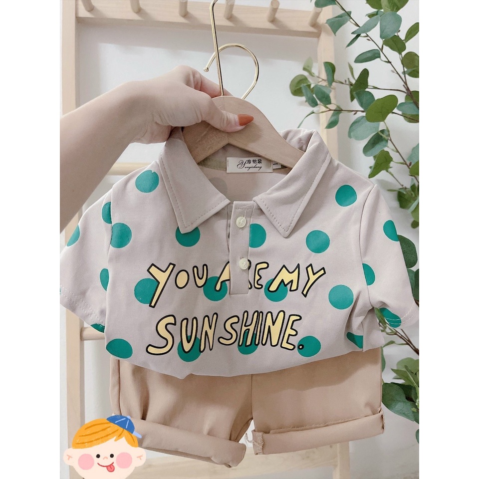 Set bộ bé trai🍓FREESHIP🍓 Set bộ BT bé trai cao cấp [Hàng quảng châu]
