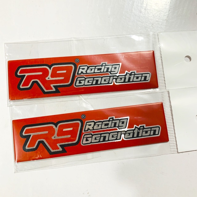 Tem Nhôm Dán Pô R9 Racing Generation Keo Dán Siêu Chắc