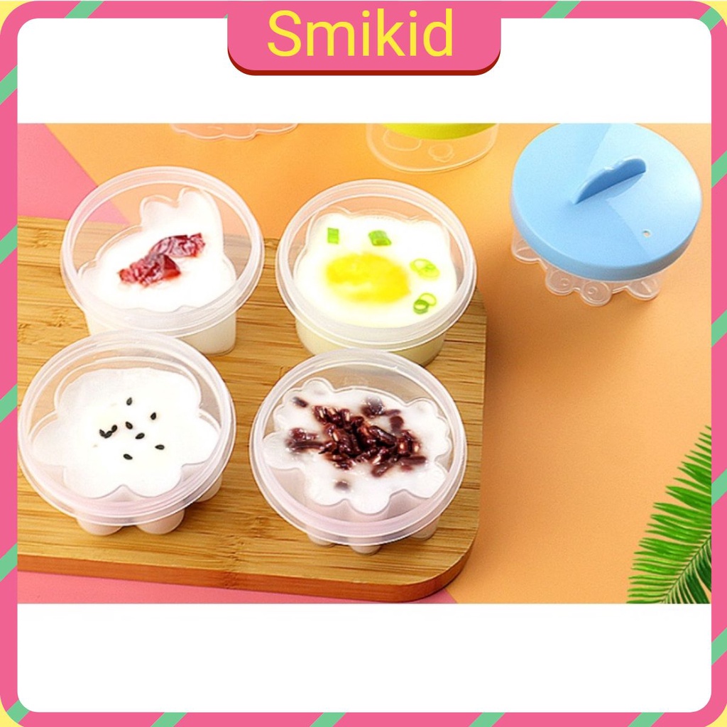 Khuôn hấp trứng, làm bánh ăn dặm cho bé có nhiều mẫu - Smikid