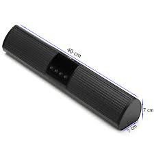 Loa Bluetooth Speaker A2 kiểu Dáng Dài, 2 Loa Cực Đỉnh, âm bass âm treble rõ ràng, Sang Trọng, Hỗ Trợ Thẻ màn hình led