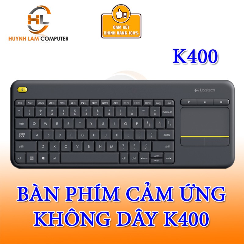 Bàn phím cảm ứng không dây Logitech K400 Digiworld Phân phối