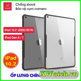 Ốp lưng XUNDD iPad 10.2' (2020 / 2019) | iPad Gen 8/7, Chống trầy, Chống sốc, Kiểu bao da, Mặt lưng trong