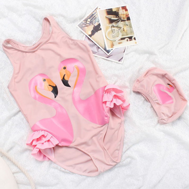 FREESHIP ĐƠN 99K_ TR❤Đồ bơi hoạ tiết hình chú chim cho bé gái | BigBuy360 - bigbuy360.vn