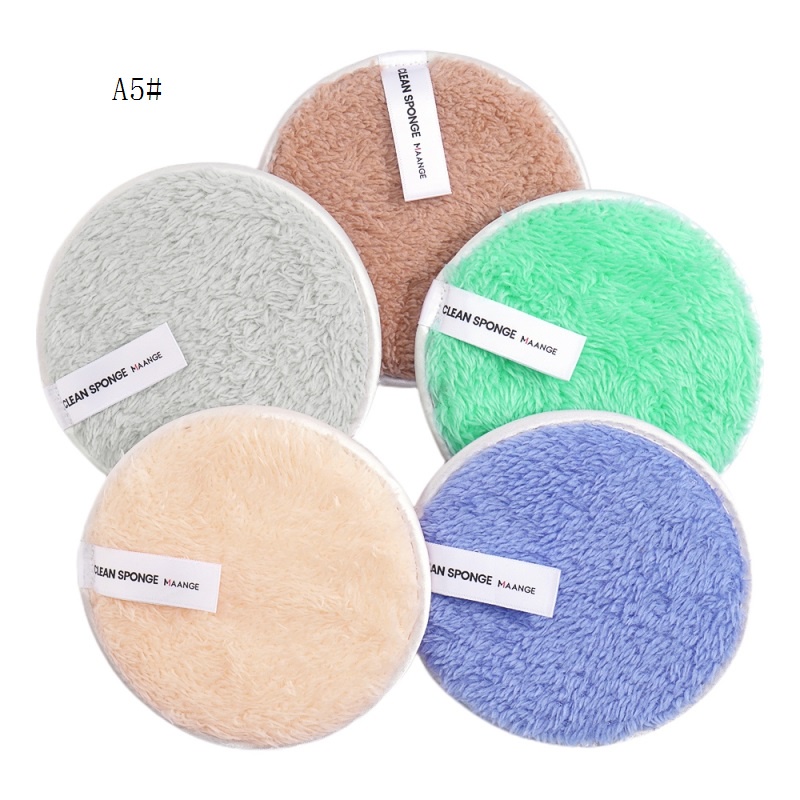 Set 3 / 5 Bông Tẩy Trang Có Thể Tái Sử Dụng Chất Liệu Cotton Mềm Mịn