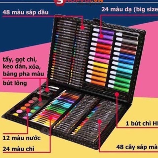 Hộp bút màu 150 chi tiết