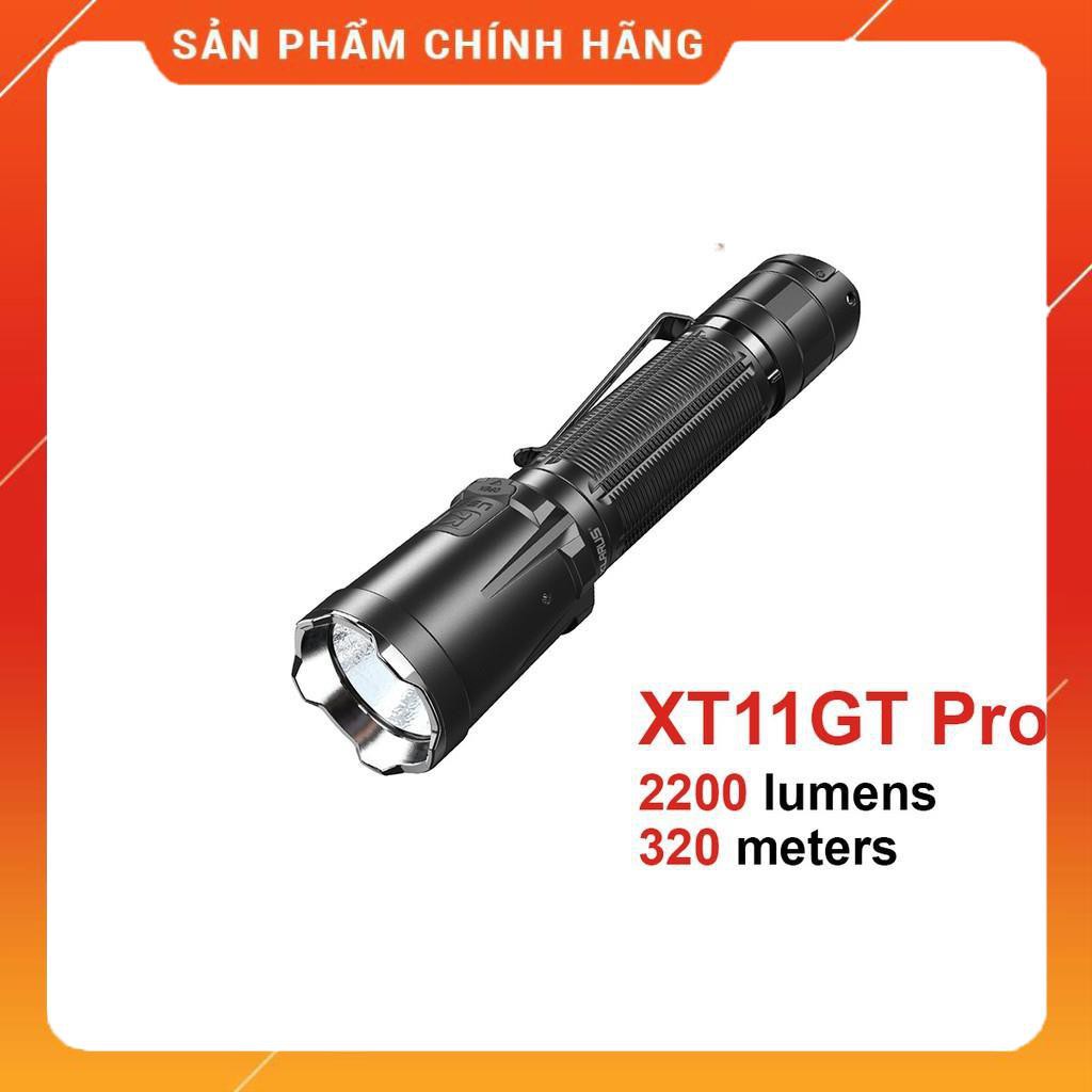 [BH 5 NĂM] Đèn pin KLARUS XT11GT PRO - Độ sáng 2200lm chiếu xa 320m cổng sạc Type-C sử dụng pin 18650 3100mAh ( kèm theo