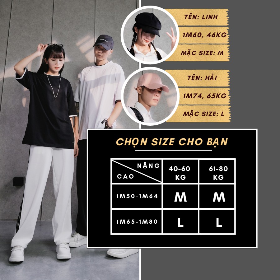 Áo Thun Layer Tay Lỡ Nam Nữ Form Dáng Rộng 2 Màu Trắng Đen Basic GUF | BigBuy360 - bigbuy360.vn