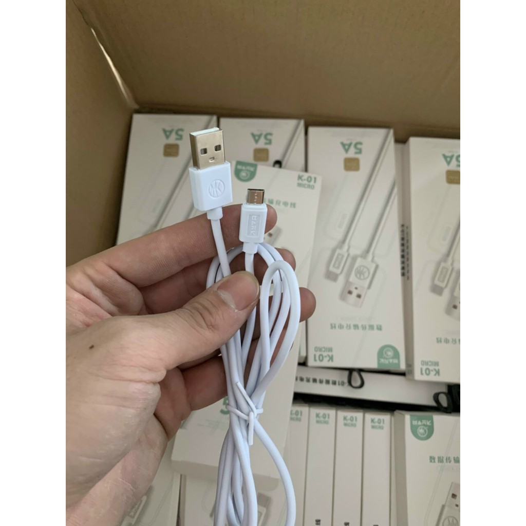 Cáp sạc 2A MK K01 cho/Micro/Type c