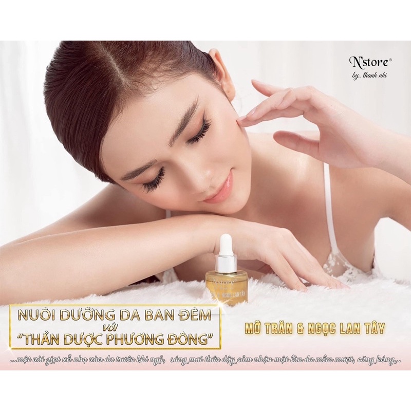 Mỡ Trăn Ngọc Lan Tây N'store triệt lông mặt, nách, bikini, tay chân,dưỡng da ... 30ml