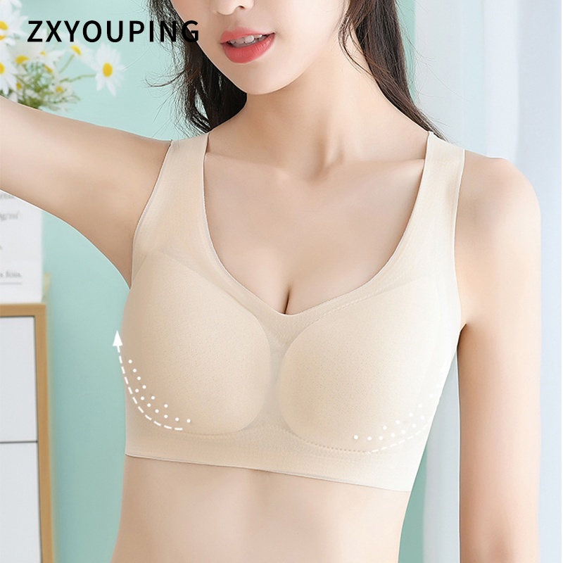 Áo ngực thể thao ZXYOUPING siêu mỏng không viền may