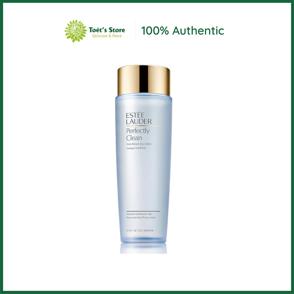 [US_ONLY] Nước hoa hồng cân bằng da Estee Lauder Perfectly Clean Fresh Balancing Lotion 400ml