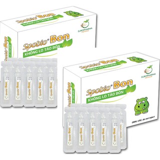 Combo 2 hộp Spobio Bon Không lo táo bón đày bụng ăn không tiêu chuyên biệt cho phụ nữ mang thai và đang cho con bú