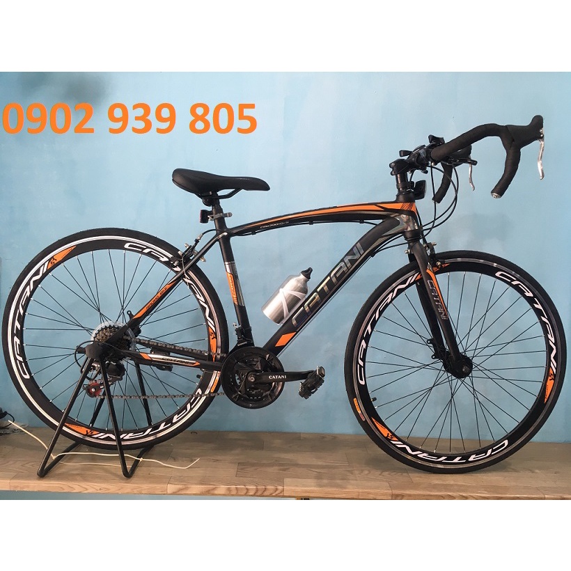 XE ĐẠP ĐUA CATANI CA-700 2019 Cổ Cong xe đạp 700c CATANI tay cong - LHệ Gian Hàng để nhận KM Ạ