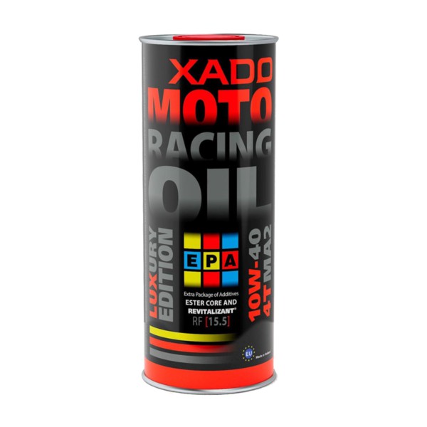 nhớt xado racing 10W40 lon 1L dành cho xe số và côn tay