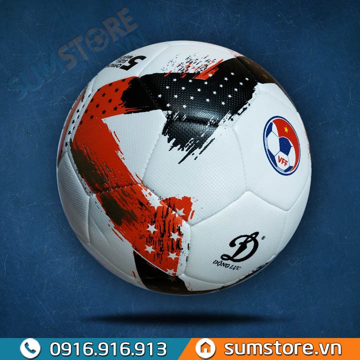 Quả Banh Bóng Đá Động Lực, size 5, Nhiều Màu - Hàng chuẩn Fifa, có lưới đựng và kim bơm