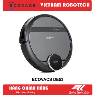 Robot Hút Bụi Lau Ecovacs Deboot DE53 - B1- Hàng Trưng Bày,  VIETNAMROBOTECH số 1 về hậu mãi, chăm sóc khách hàng
