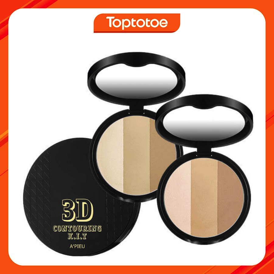 Phấn Highlight Và Tạo Khối A'Pieu 3D Contouring Kit 9g