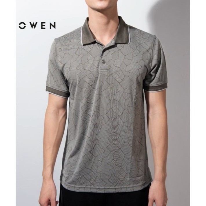 OWEN - Áo Polo nam ngắn tay Owen 22520- Áo thun có cổ nam [Cam kết chính hãng]