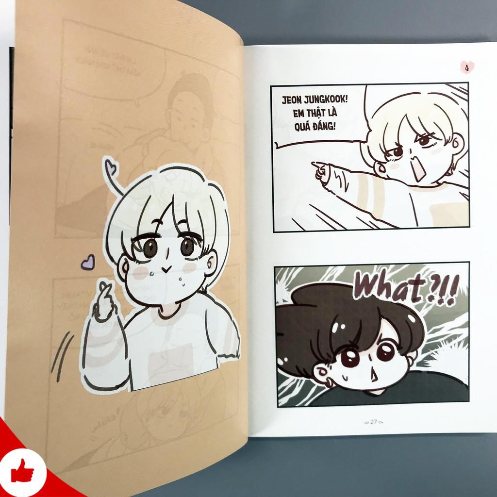 Sách - BTS Comic 2 (Kèm Bookmark, Sticker, postcard)